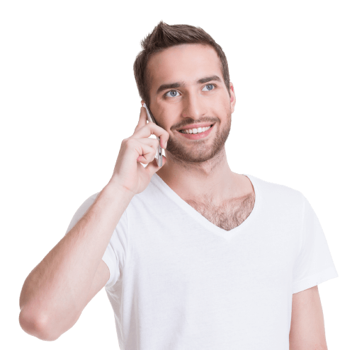 portrait happy man calling by mobile casuals isolated white removebg preview