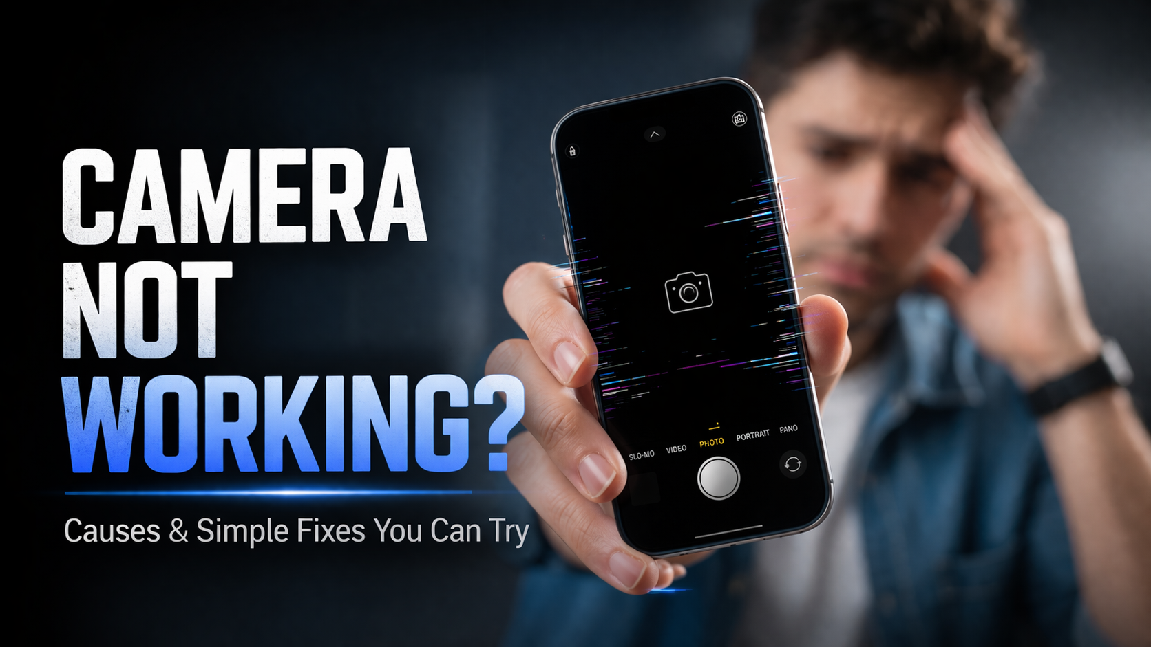 Home 74 Camera not working Troubleshoot tips inside