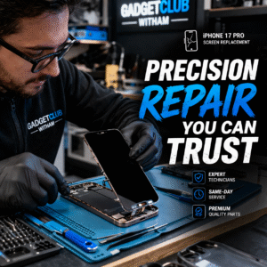 High tech phone screen repair service