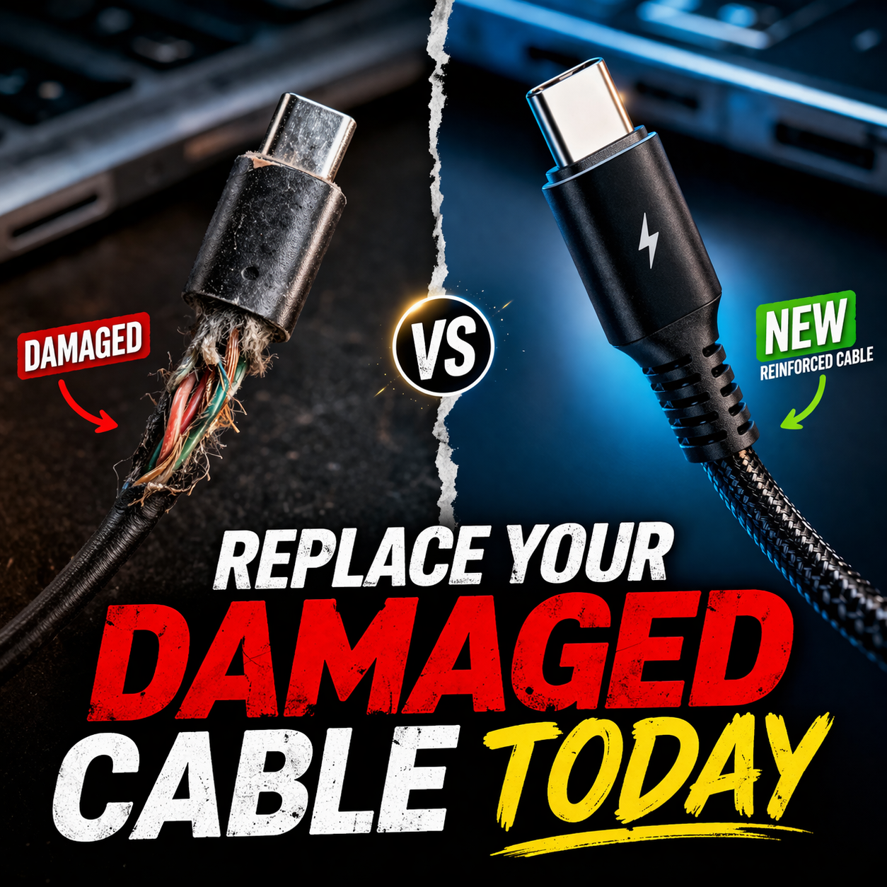 Replace your damaged cable today