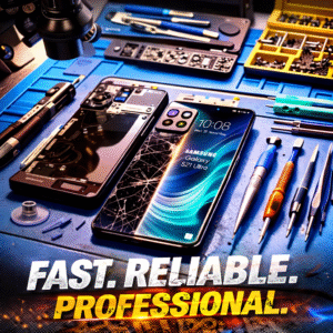 Samsung Galaxy S21 Ultra repair setup