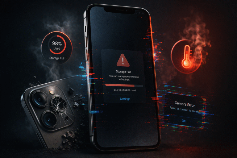 Storage full and system errors